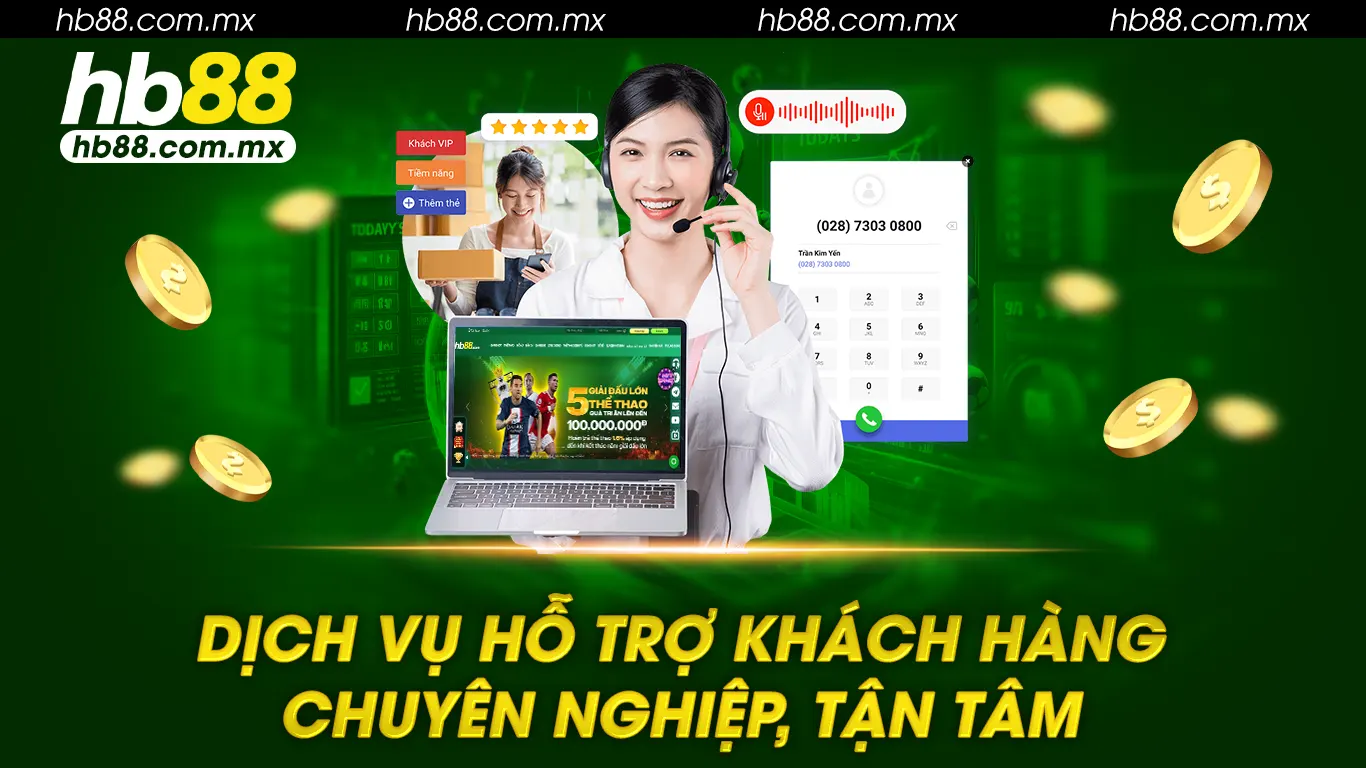 Dịch vụ hỗ trợ khách hàng chuyên nghiệp, tận tâm